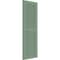 Ekena Millwork True Fit PVC, Two Equal Louver Shutters, Track Green, 12W x 63H, PR TFP101LVF12X063TG - alternate 10